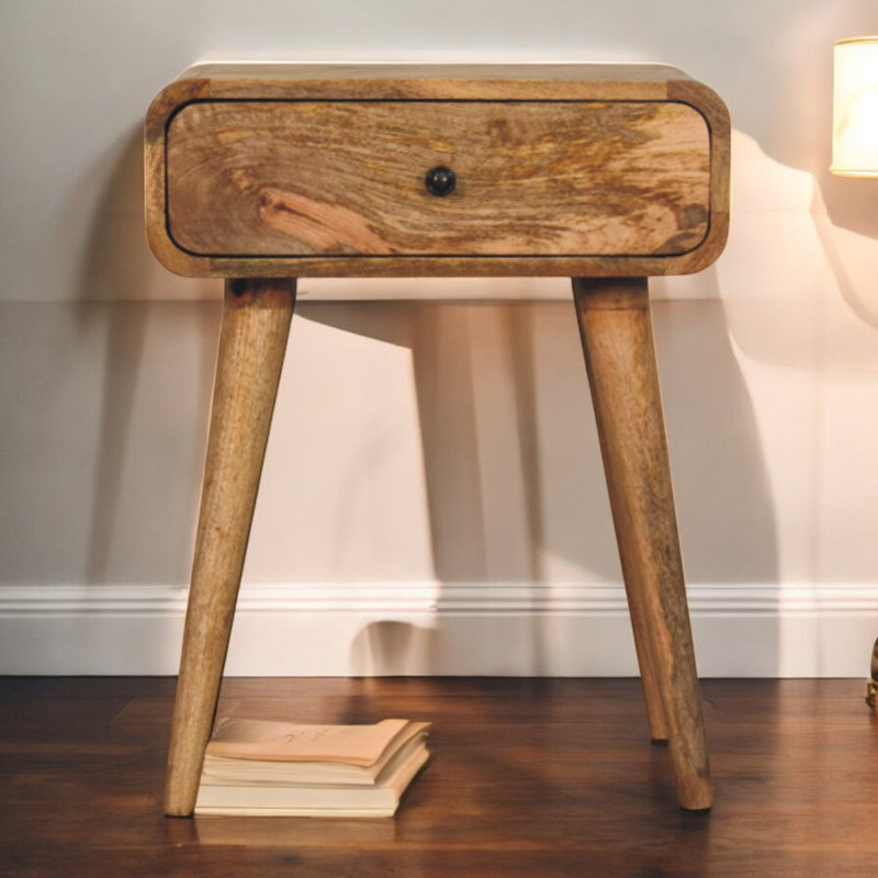 Table de chevet 1 tiroir Avora Oak-ish