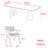Japanese solid wood rectangular dining table set-102535021-102535022