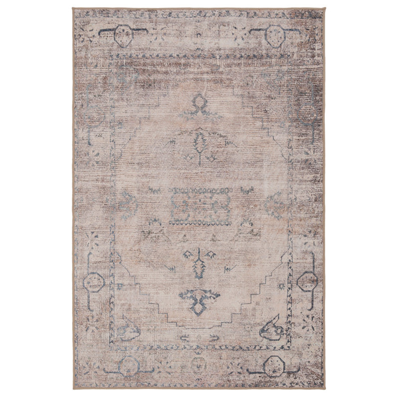 Kwok Oriental Cotton Flatweave Area Rug, 200cm x 290cm