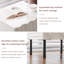 Manufactured Wood Bedside Table