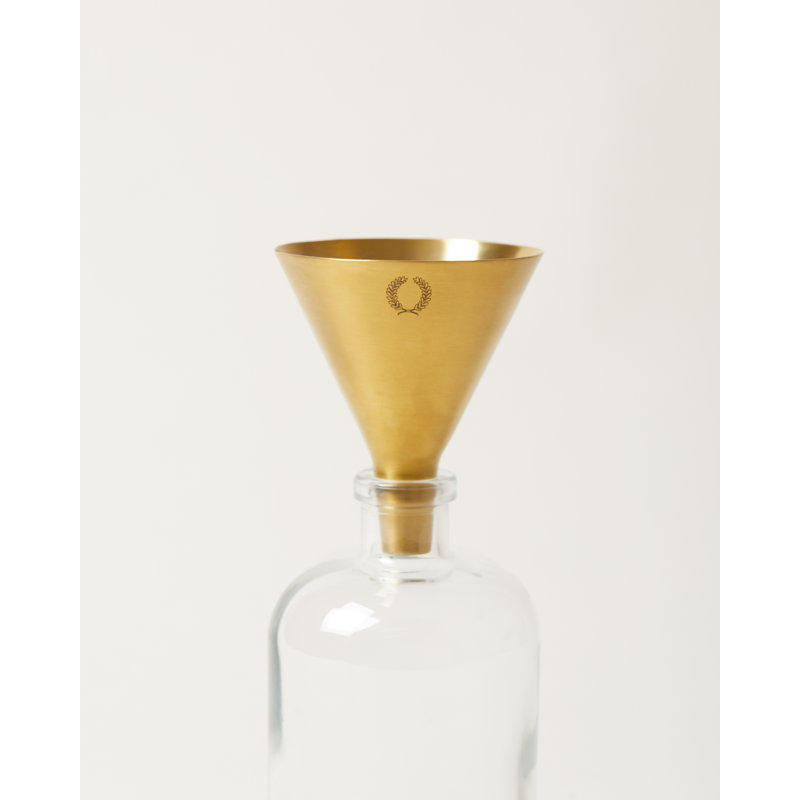 Farmhouse Pottery Stainless Steel Funnel, Gold