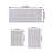 Macek 100% Cotton Bathroom Rug, Non Slip Bath Mat Machine Washable - 3PC Set with Runner-101263205