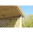 Breslyn 212cm W x 144cm D Solid Wood Arbour with Bench in Brown