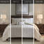 Édredon double / grand en coton teint en coton - taupe doux et rayures blanches-122455617-122455619