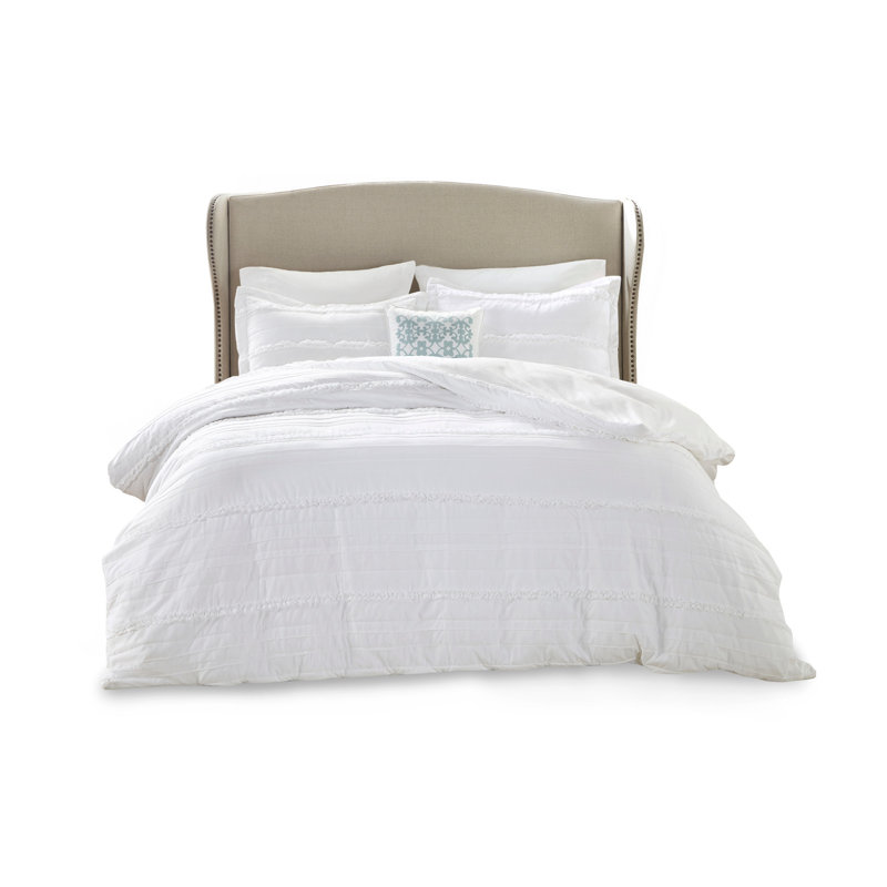 Ensemble de housse de couette en microfibre 2 en 1 double / grand, Housse de couette double / grand + 3 pièces suppl