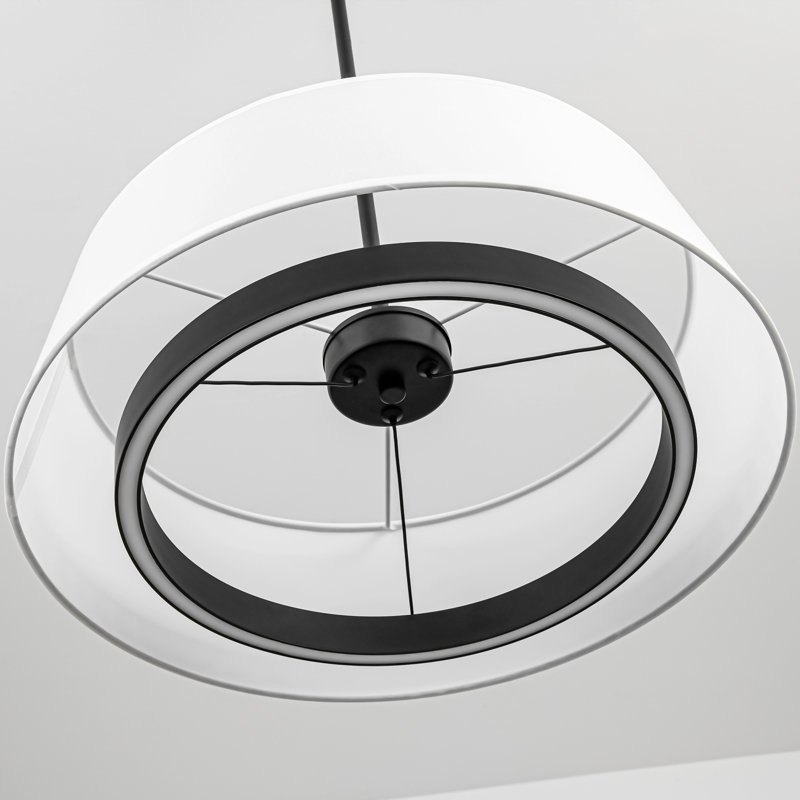 Luminaire suspendu 1 lumière HaloGlow