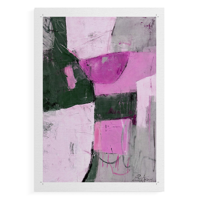 Party Mixer I - Impression sur toile seulement - NON CADRE, H 18 po x l 12 po