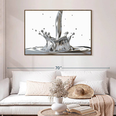 Liquid Silver Splash