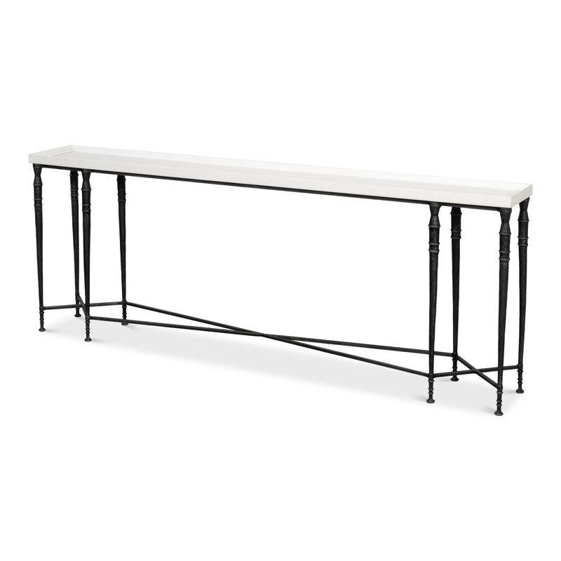 Nathaniel Solid Wood Console Table, 30" H x 80" W x 12" D