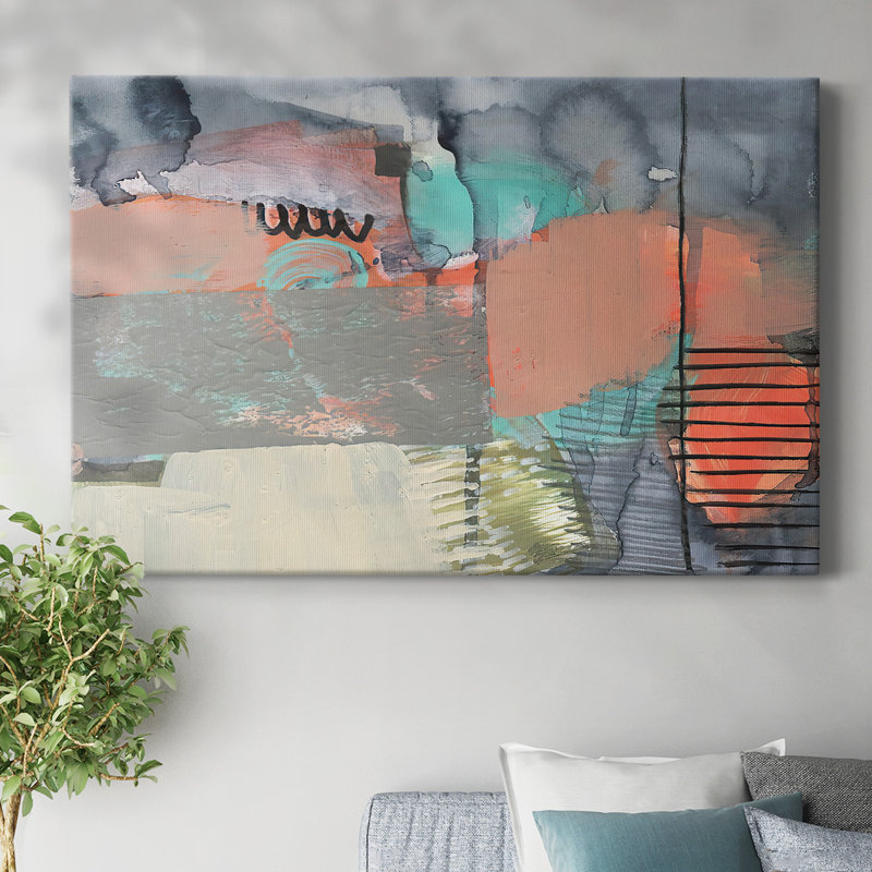 Over, Under & Through II-Gallery, toile tendue, H 40 po x l 60 po