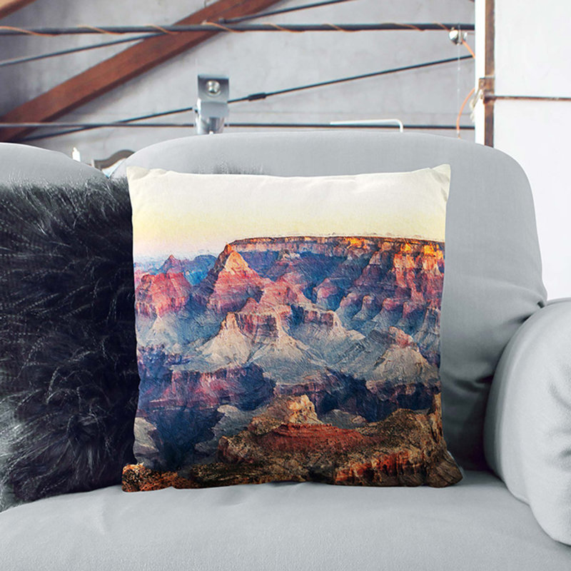 Square Cushion, 40cm H x 40cm W x 15cm D, White