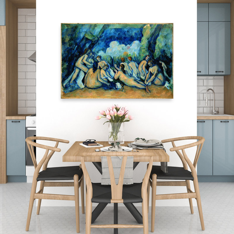 Impression d'art mural The Bathers Classic Traditional Contemporary Spring, H 32 po x l 48 po