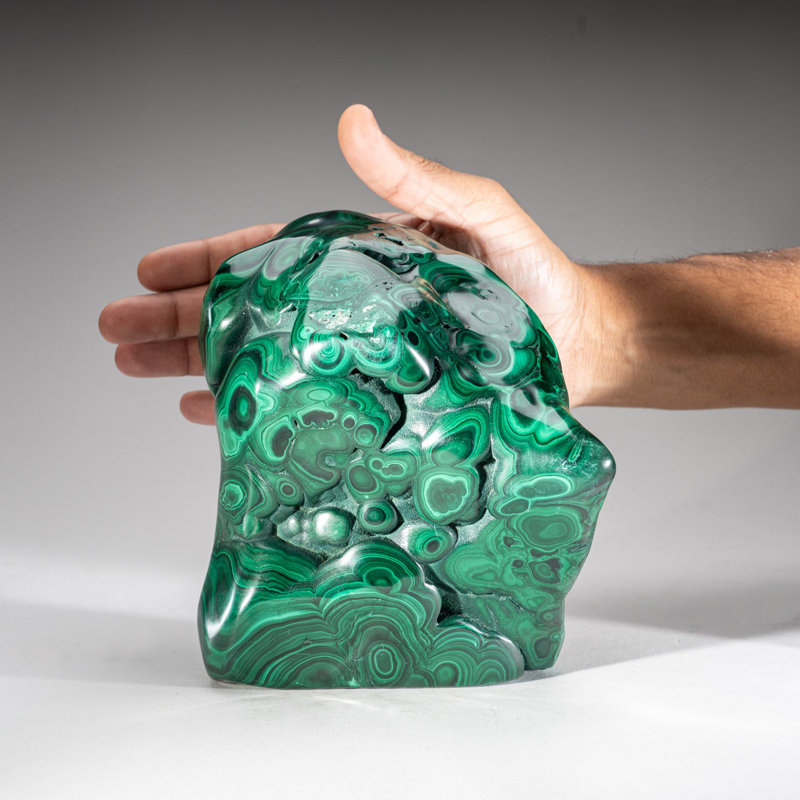Genuine Natural Bulls Eye Malachite (10.35 lbs)