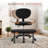 Olamide 25.8" Wide Stylish Upholstered Ergonomic Cross Chair With Adjustable Height, ADHD Desk Kneelingchair For Yoga Office-130495894