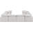 Itala Velvet U-Shaped Sectional Reversible-94482603