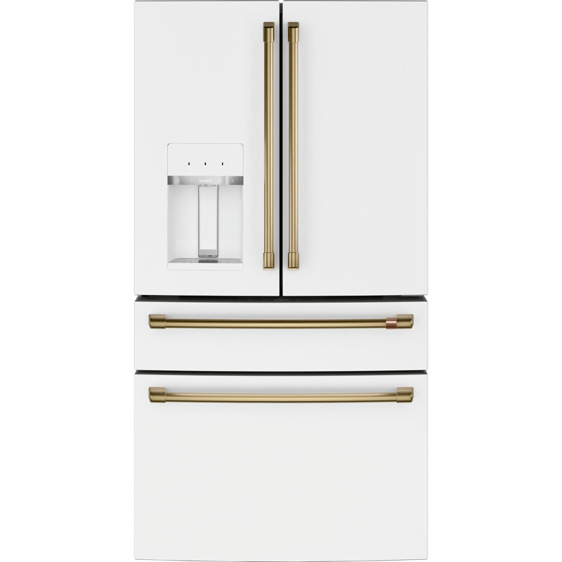 Refrigerator Handle Kit, Brushed Brass