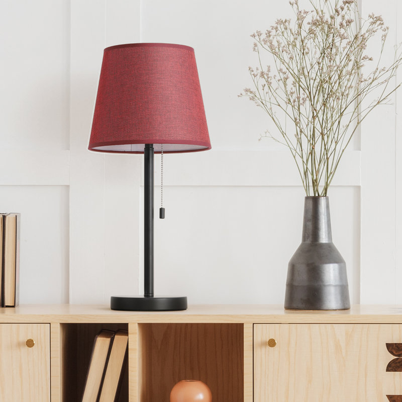 Lampe de table 20,3 po noire