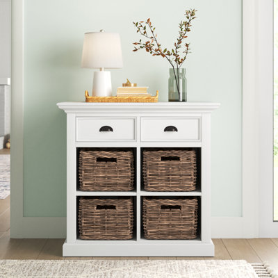 Commode décorative 2 tiroirs Avelar