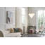 Hodgeman 13 - Light Brass/White Sputnik Pendant