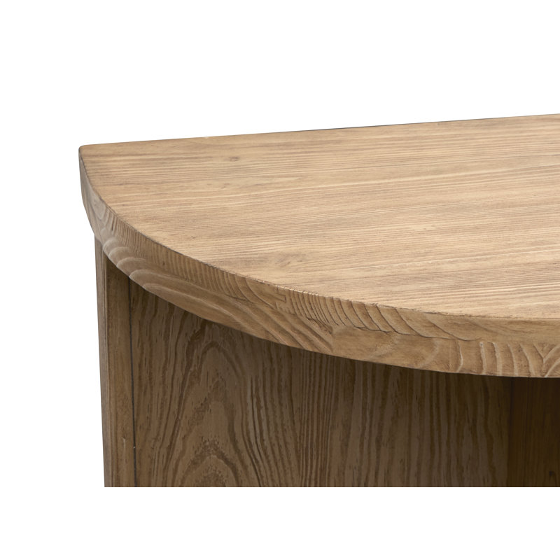 Table de canapé Demilune