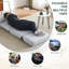 Fauteuil portatif pliable, idéal pour une utilisation polyvalente et confortable-127314015