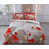Red/Gray/Gold/White Floral