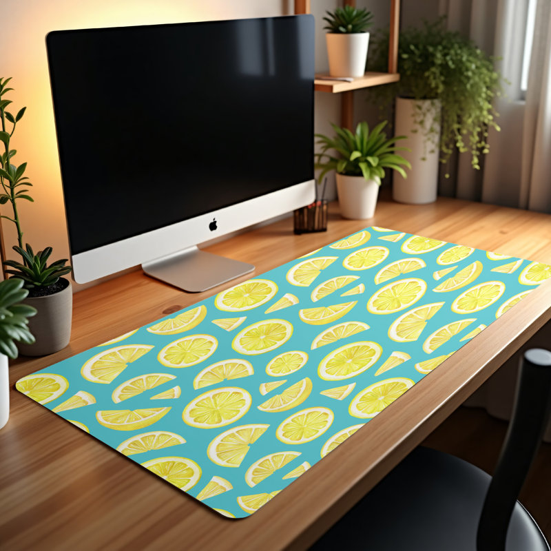 Polyester Desk Pad, 31.5x15.5