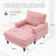 Chaise longue rembourrée 38,2 po-1364060290