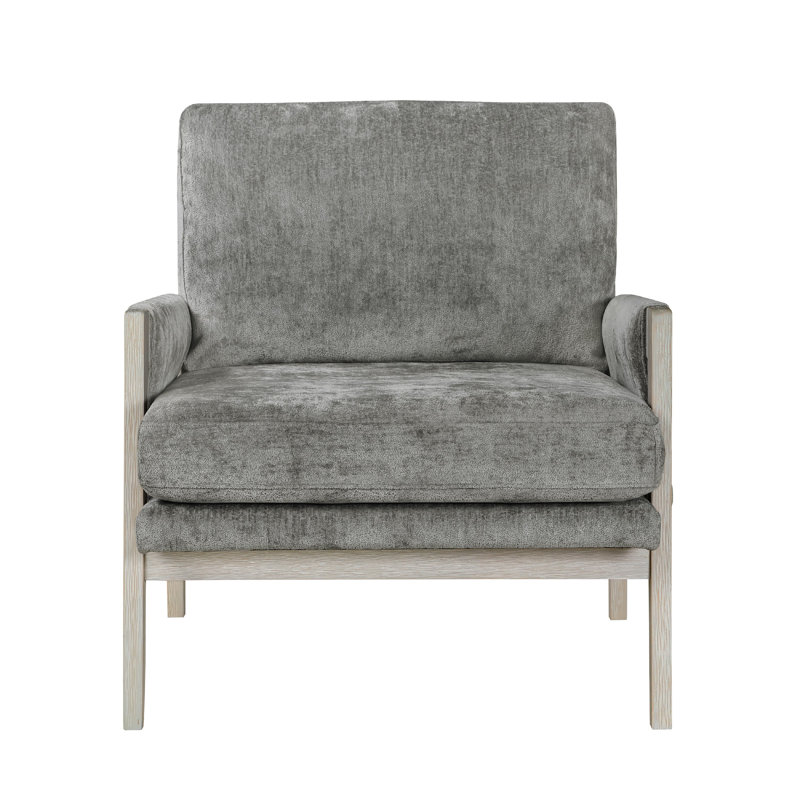 Housse de coussin amovible Mao, Gris brunâtre
