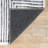 Washable Non-Slip Modern Rug - Ivory / Black - Entryway, Hallway, Bathroom, and Kitchen-102998688