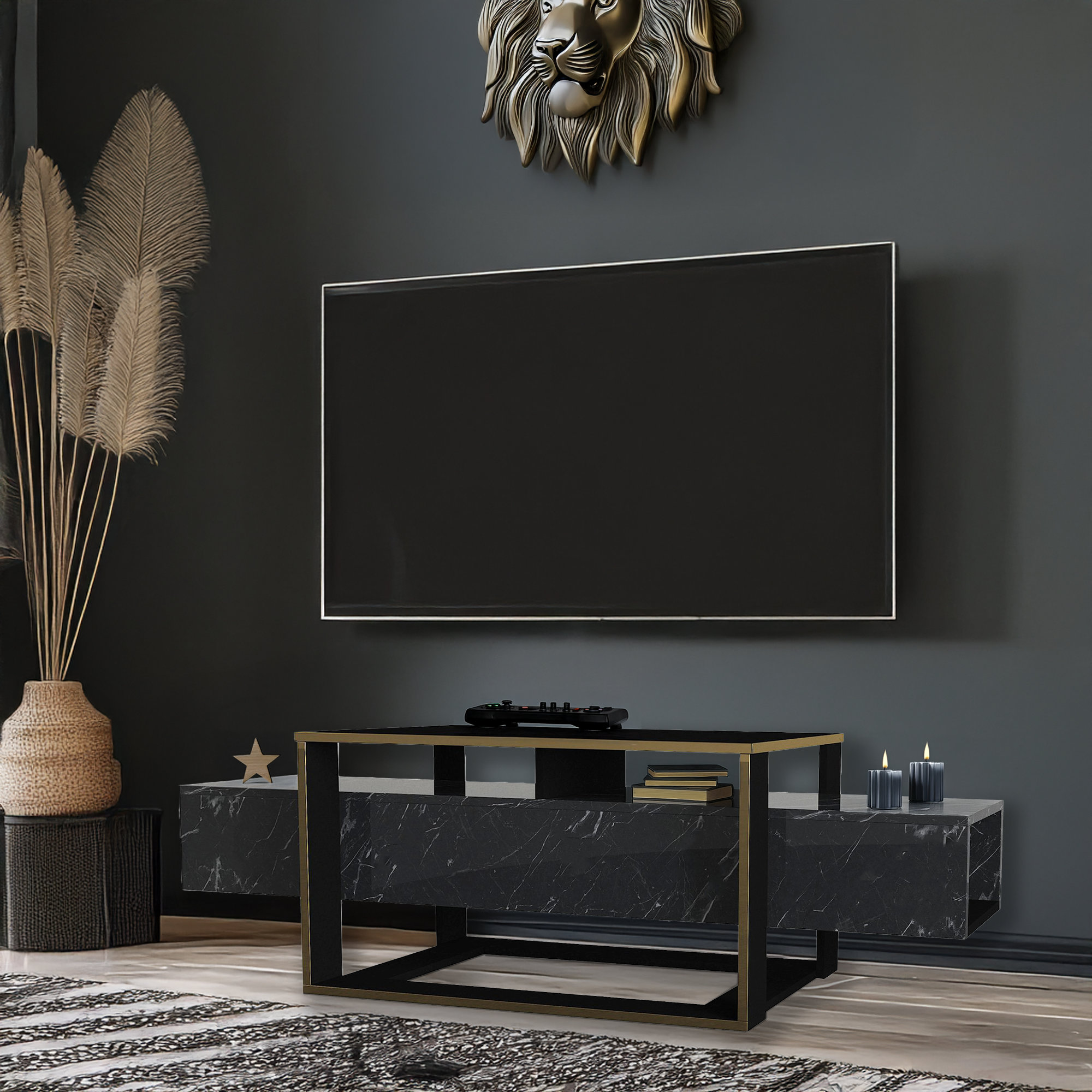 Corrigan Studio® TV Stand For Tvs Up To 70'' | Wayfair