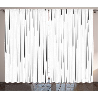 Amelia Semi Sheer Curtain Pair