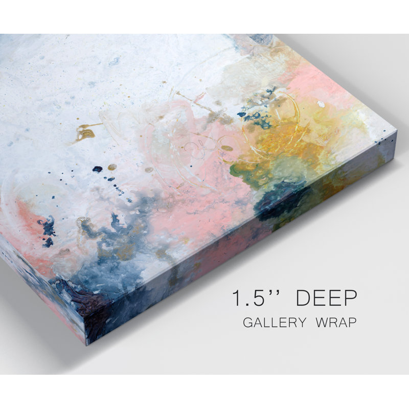 « Pastel Fantasy IV »-reproduction sur toile tendue, H 40 po x l 40 po x P 1 po