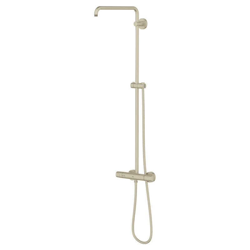 Euphoria Complete Shower System, Brushed Nickel Infinity