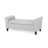 Claxton 50 Inch Contemporary Button Tufted Upholstered Storage Bench with Flip Top, Rolled Arms, Soft Close Hinges-766896841