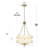 Mikeyah 4 - Light Dimmable Chandelier
