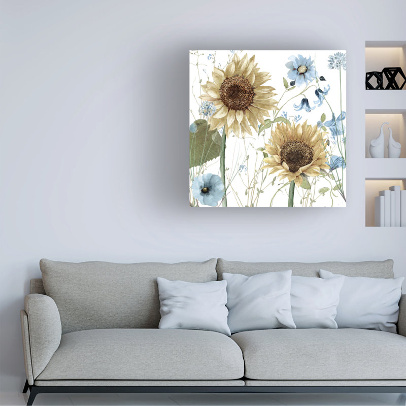 Art sur toile Sasha Summer Haze I, H 14 po x l 14 po