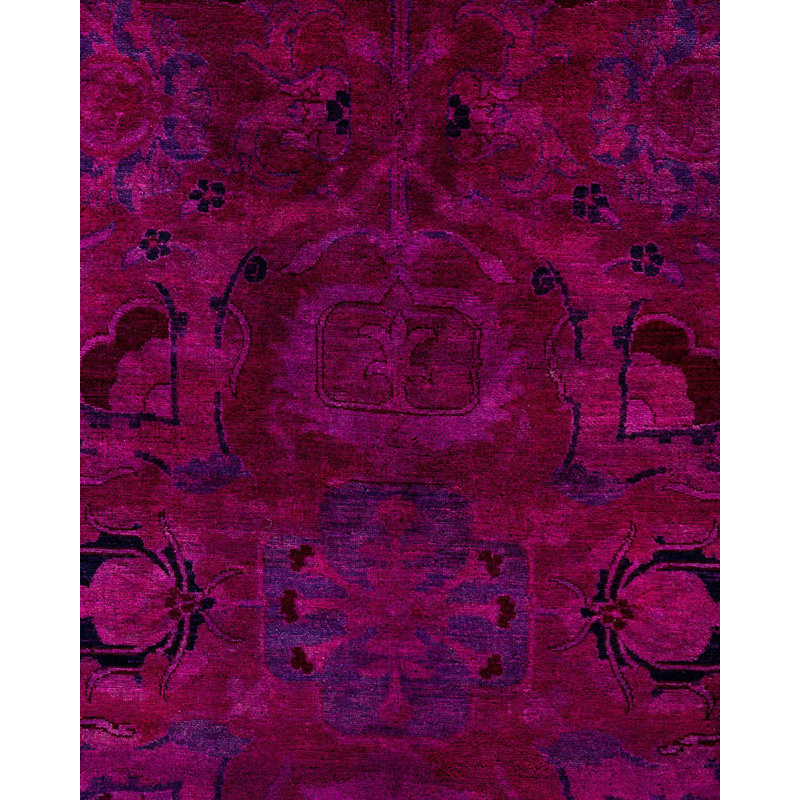 Overyed One-of-a-Kind Rectangle 10' X 13'10" Hand Knotted Area Rug
