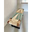 Banc tissé Mid-Century | Banc de hall d'entrée moderne | Banc en bois massif tissé à la main | Repas de salle à manger, de chambre à coucher et de couloir