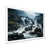White Single Picture Framed