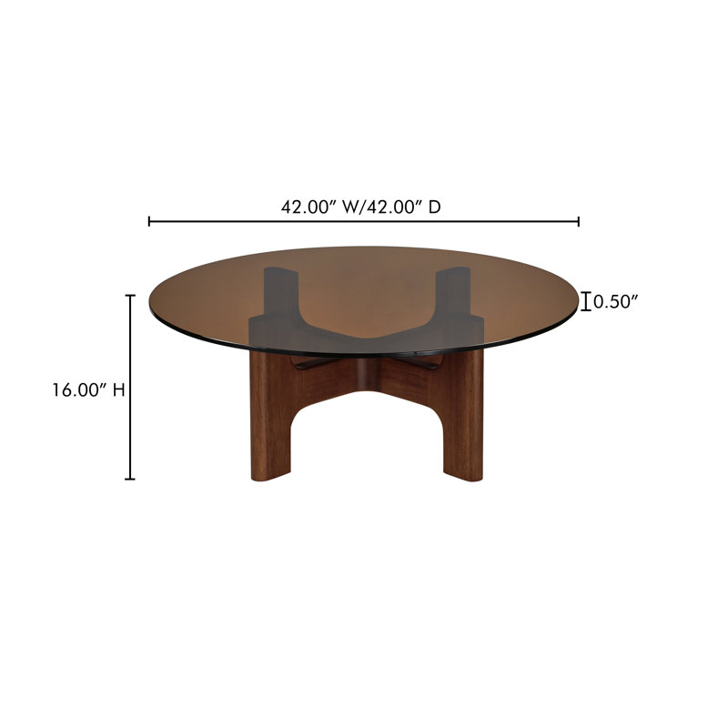 LUKE Glass Coffee Table