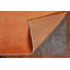 Tapis uni uni orange Gabbeh 9x12