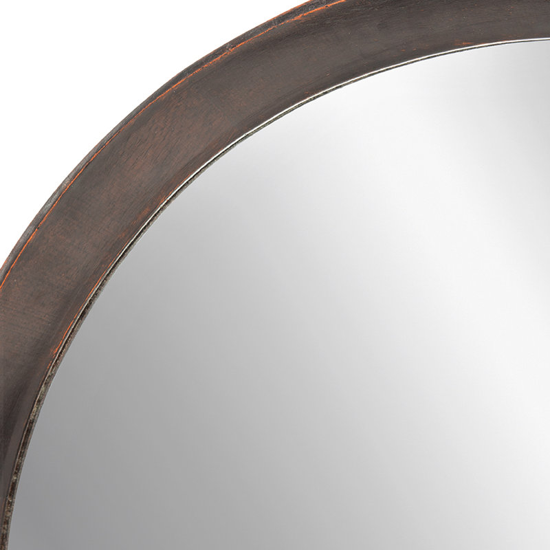Miroir mural Mango, Brun