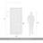  Stela Integrated LED 16in Outdoor Wall in Gray Travertine-84286744-84286726