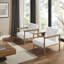 Fauteuil d'appoint rembourré avec structure en bois massif Friesen (ensemble de 2)-1197953273
