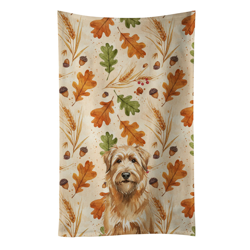 Serviette de cuisine tricolore Sheltie, Tawny Briard