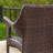Outdoor Resin Chair, 52637.00MBRN KD MP4