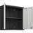 Space Metal Cabinet With Lock For Garage, Office Organization Modern Wall Storage And Adjustable Shelf Office, Garage Use