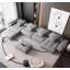 Canapé modulaire surdimensionné surdimensionné, canapé moelleux moelleux en chenille-118045625