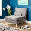Lorena Clic Clac Upholstered Futon Sofa Bed Lounger Chair-2058774448-2058774450-2058774451